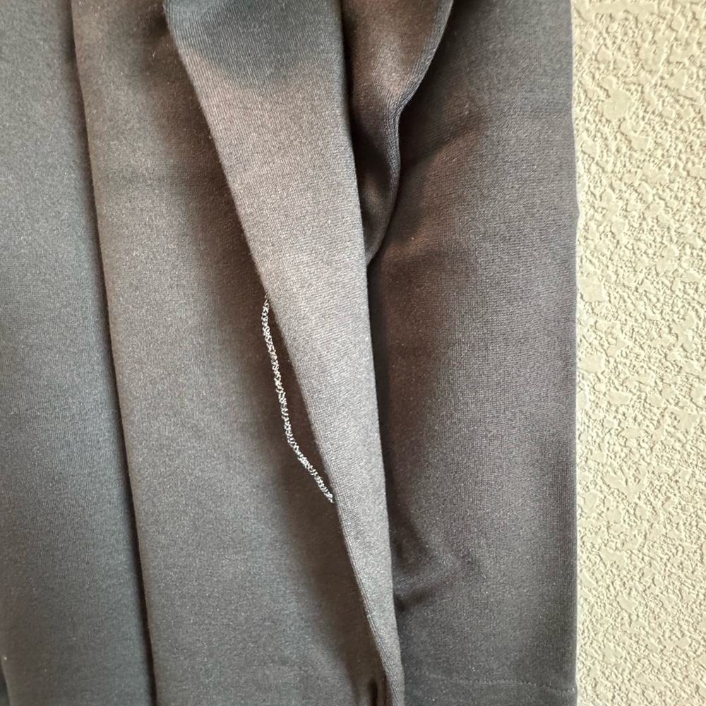 Ruby Ribbon Wrap Ponte Jacket - Picture 6 of 7